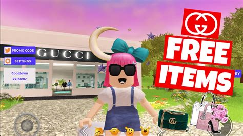 how to get free items gucci town.